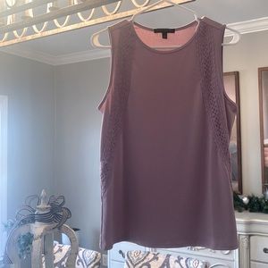 Banana republic tank purple size small 95% polyester 5% spandex